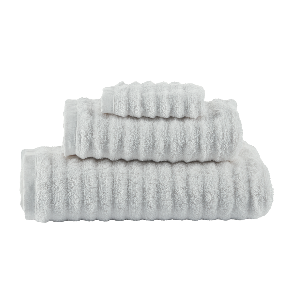 Wave håndklæde - Ivory